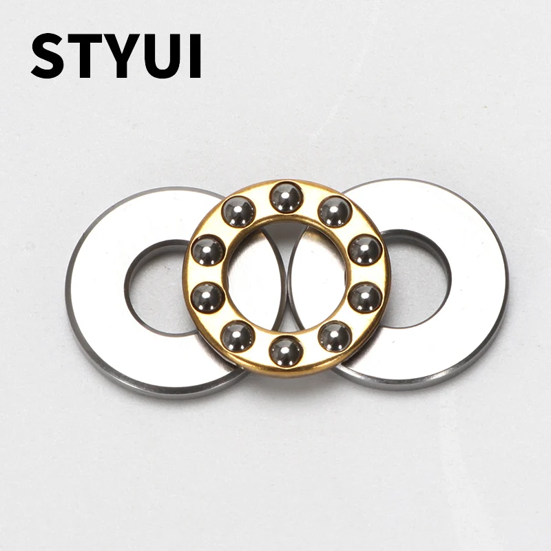 2pcs 평면 축 스러스트 볼 베어링 미니 F2-6M F2.5-6M F3-8M F5-10M F6-12M F7-15M F8-16M F10-18M F12-21M F12-23M 3-in-1