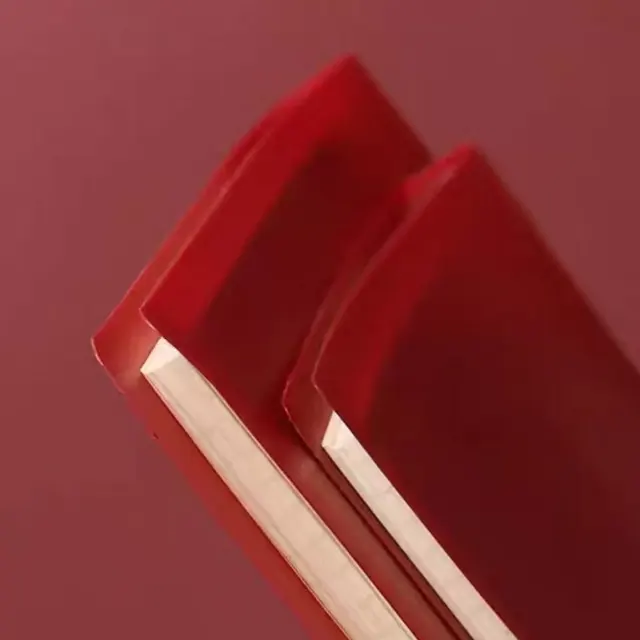 1 Piece Red A4 A5 B5 Loose-Leaf Folder Binder Binders Cover Planner File Notebook Shell Paper Cover School Office Stationery 2