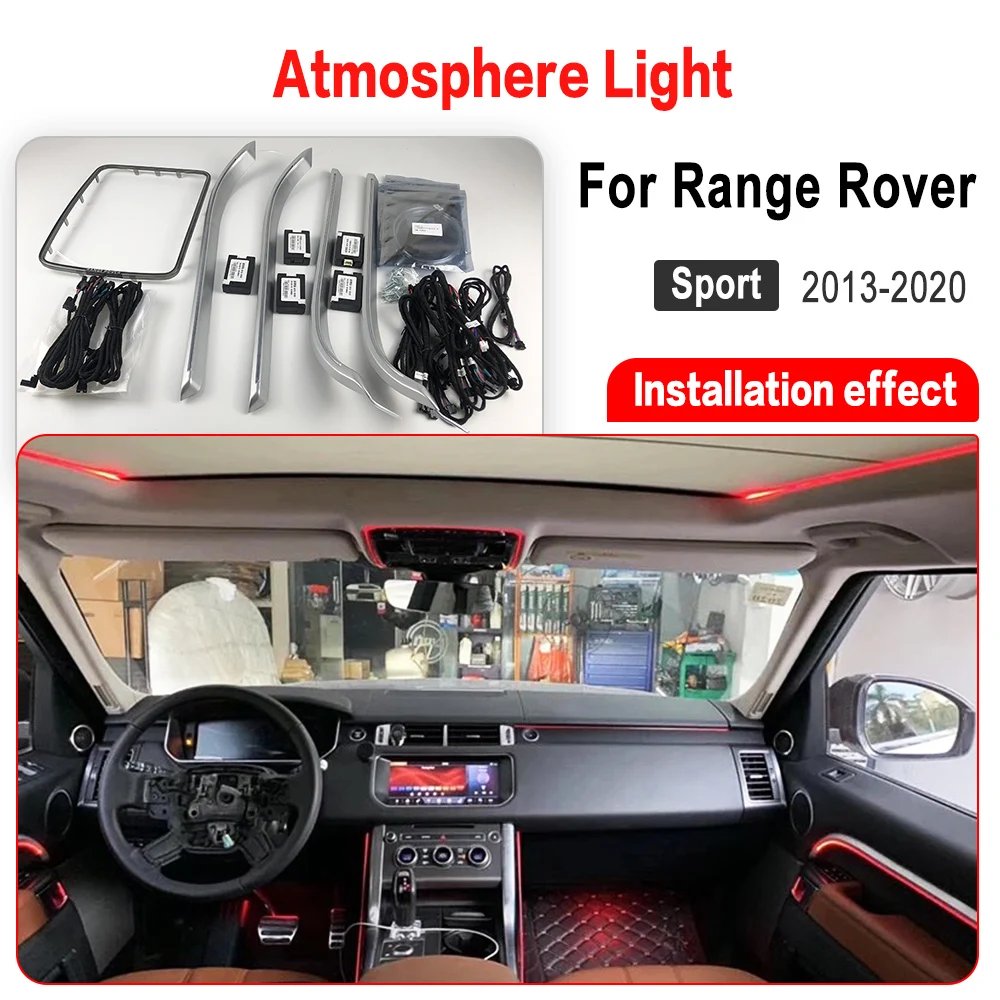 

Led Ambient Light 10 Colors Fit for Range Rover Sport 2014-2020 Atmosphere Car Decoration Lamp