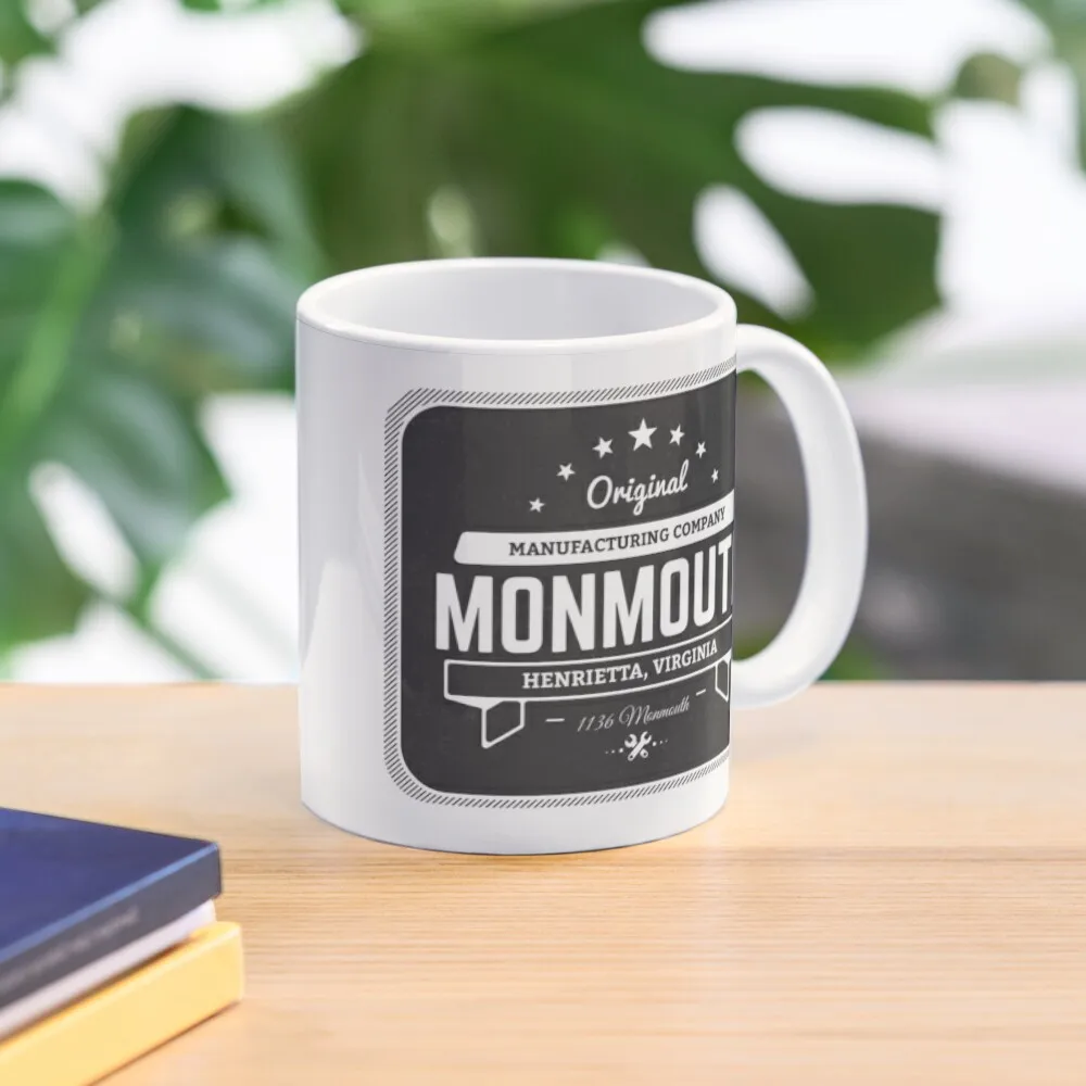 

The Raven Cycle - Monmouth Logo Coffee Mug Aesthetic Cups Thermo Cups To Carry Mug