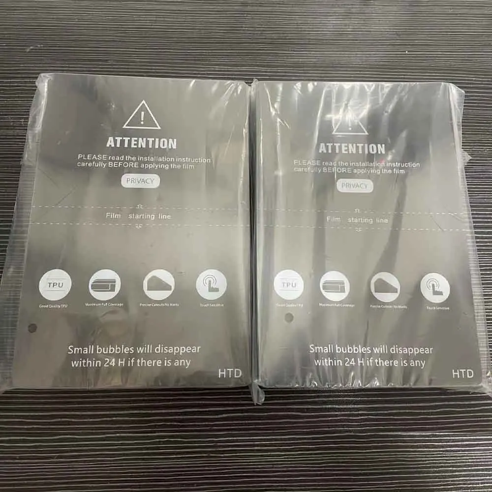 Frosted Hydrogel Film Anti-spy Mobile Phone Screen Protector HD Movies Matte Privacy for Film Cutting Machine Anti-spy Membrane