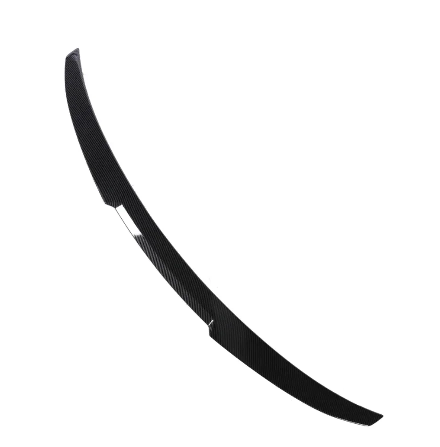

Carbon Fiber Rear Bumper Spoiler Lip MP M4 PSM Style Roof Trunk Wing Tail for BMW 2 Series F22 F23 F87 2014 -2021 Gloss Black