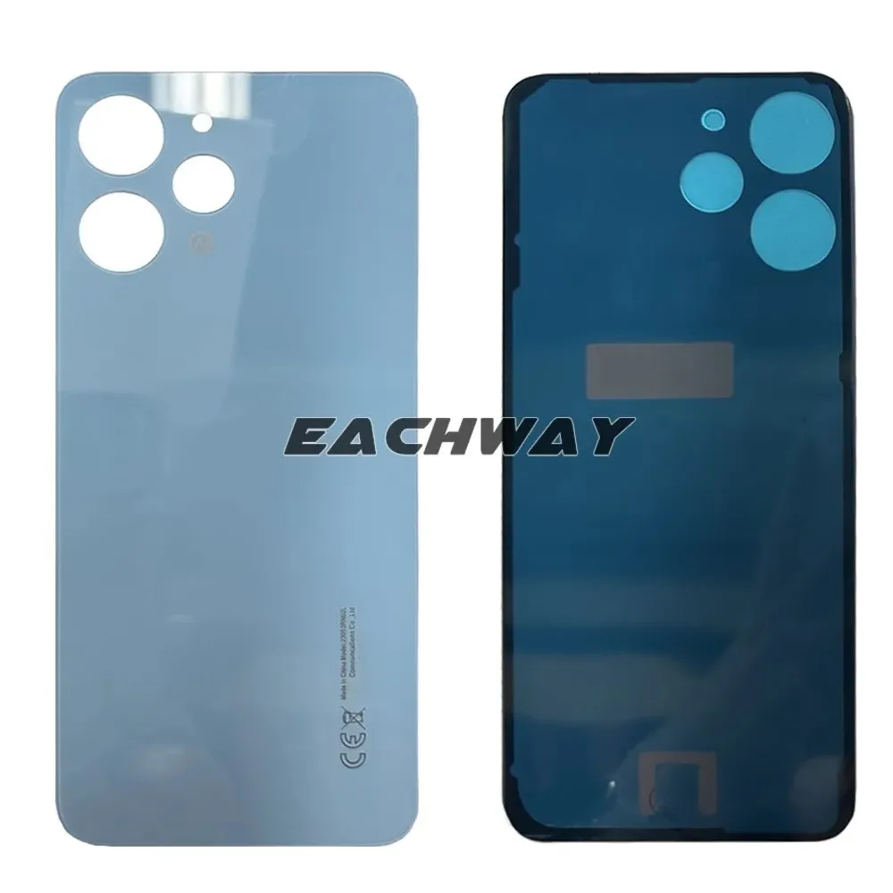 Glass for Xiaomi Redmi 12 Battery Cover Door Rear Glass Housing Case Replace 23053RN02A 23053RN02Y 23053RN02I Back Cover