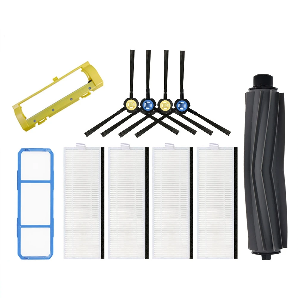 Replacement Roller Side Brush HEPA Filter for Silvercrest SSR1 Ssra1