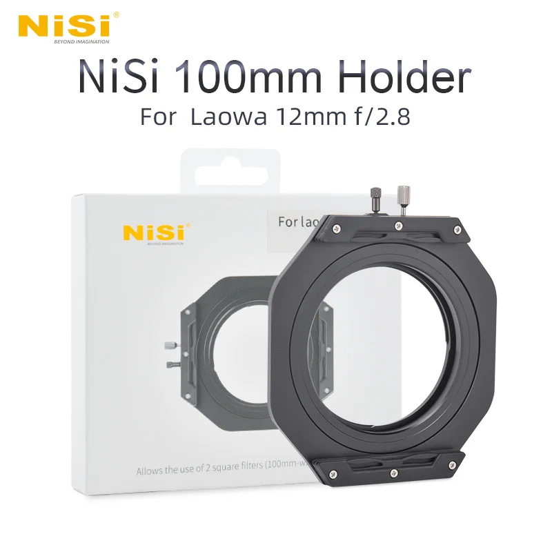 Laowa 12mm f/2.8用 NiSi 100mmアルミフィルターホルダー