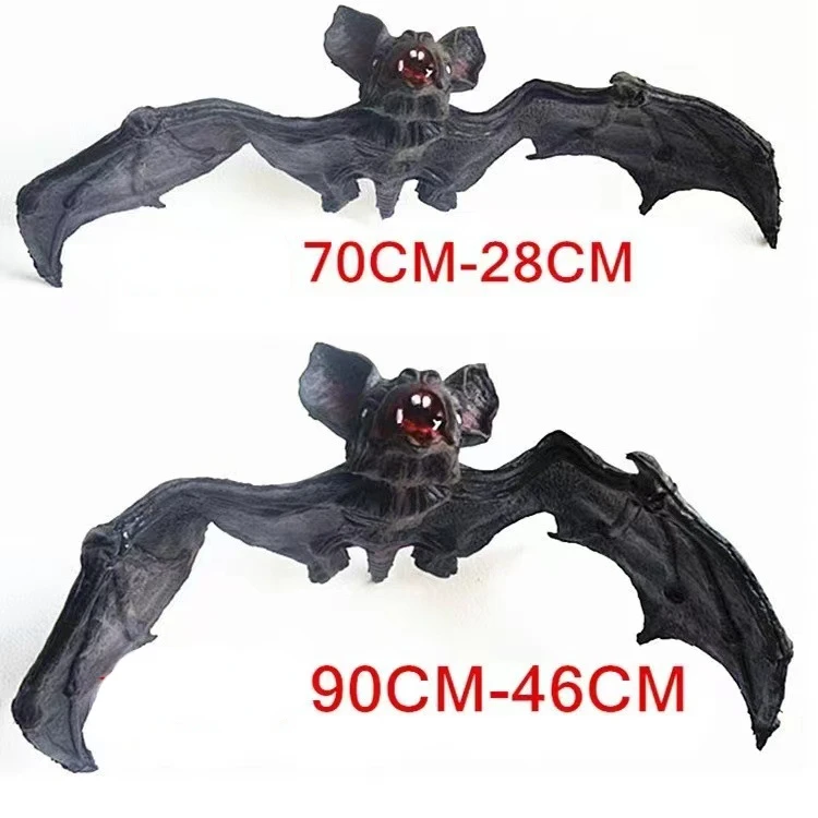 

Halloween Fool's Day Bat Props Decoration Halloween Party Haunted House Trick Bat Ornament Scene Layout Props