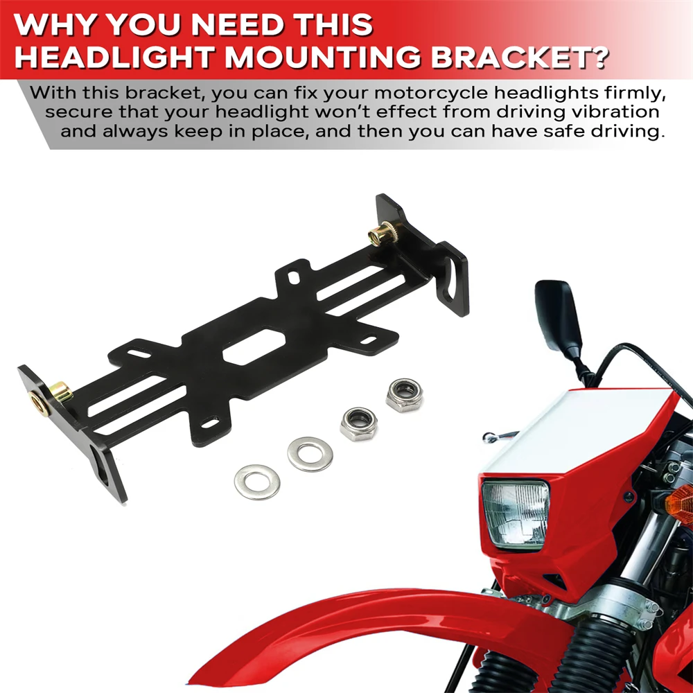 DR650DRZ400MotorcycleLedHeadlightMountingBracketForSuzukiDR