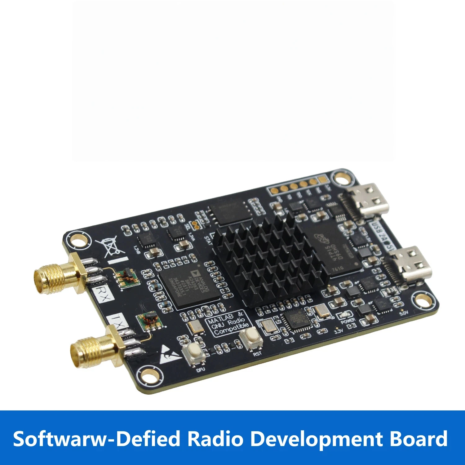 Zynq7010 AD9363 SDR XC7Z010CLG400+AD9363ABCZ PlutoSDR Nano용 소프트웨어 정의 라디오 개발 보드