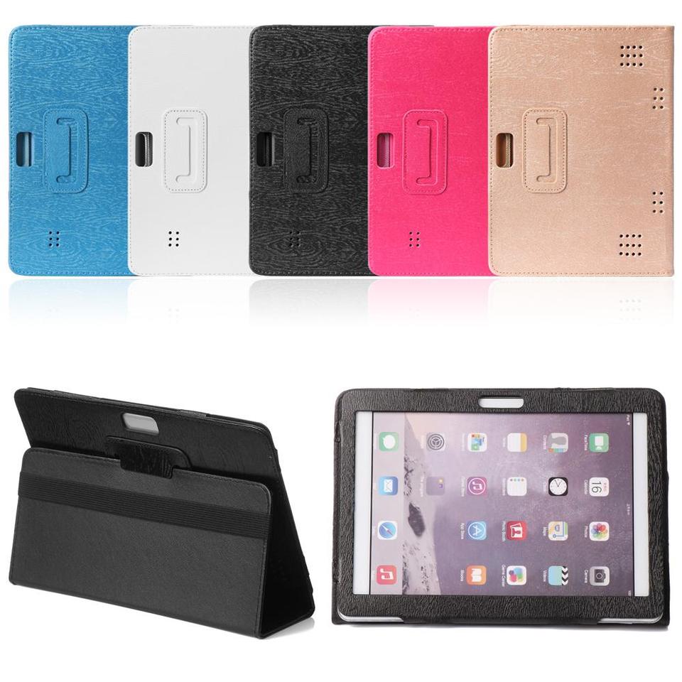 High Quality Universal Leather Cover Protective Shell Case Flip Stand For Android Tablet PC 10.1 inch
