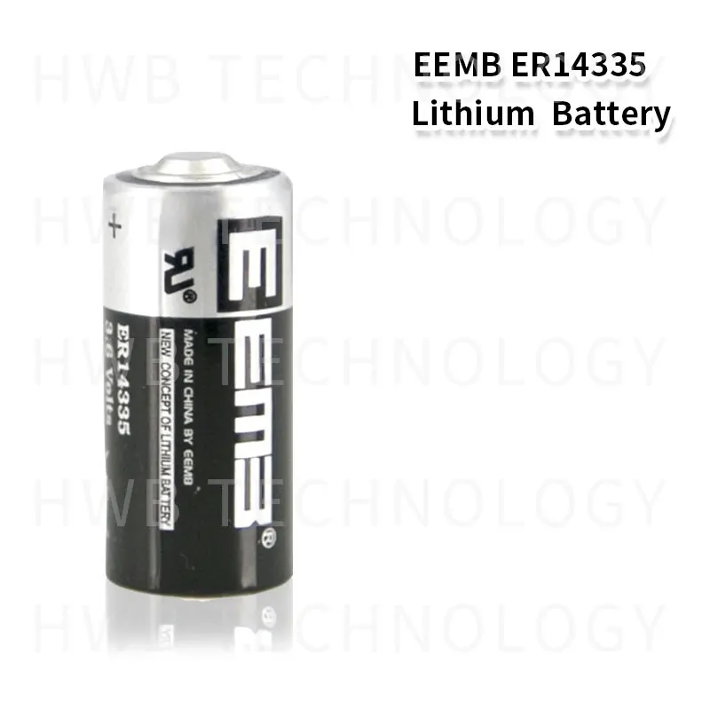 10Pcs/LOT EEMB ER14335 2/3AA 3.6V 1650mAh Lithium Battery + lithium battery