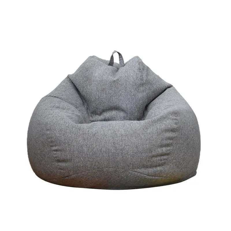 Large Bean Bag Chair Sofa Cover Comfortable Outdoor Lazy Seat Bag Couch Cover Without Filler For Adults Kids Tatami Chairs