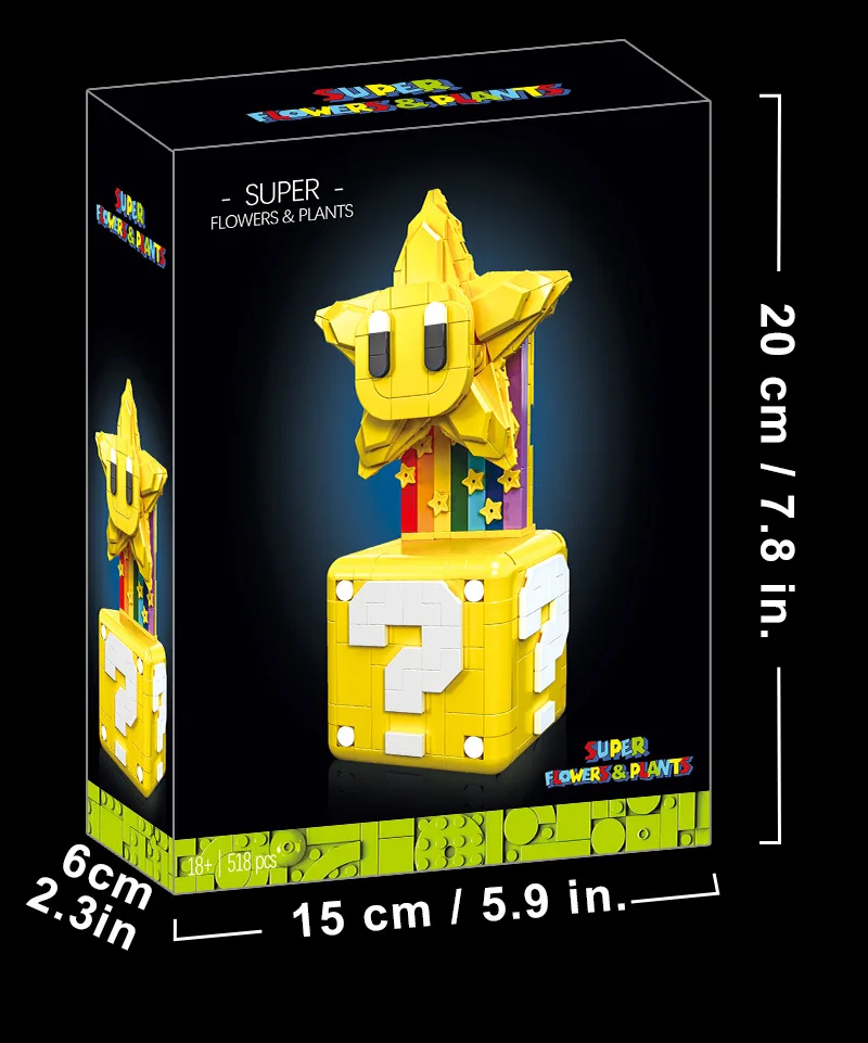 Lego MOC Super Mario Super Star