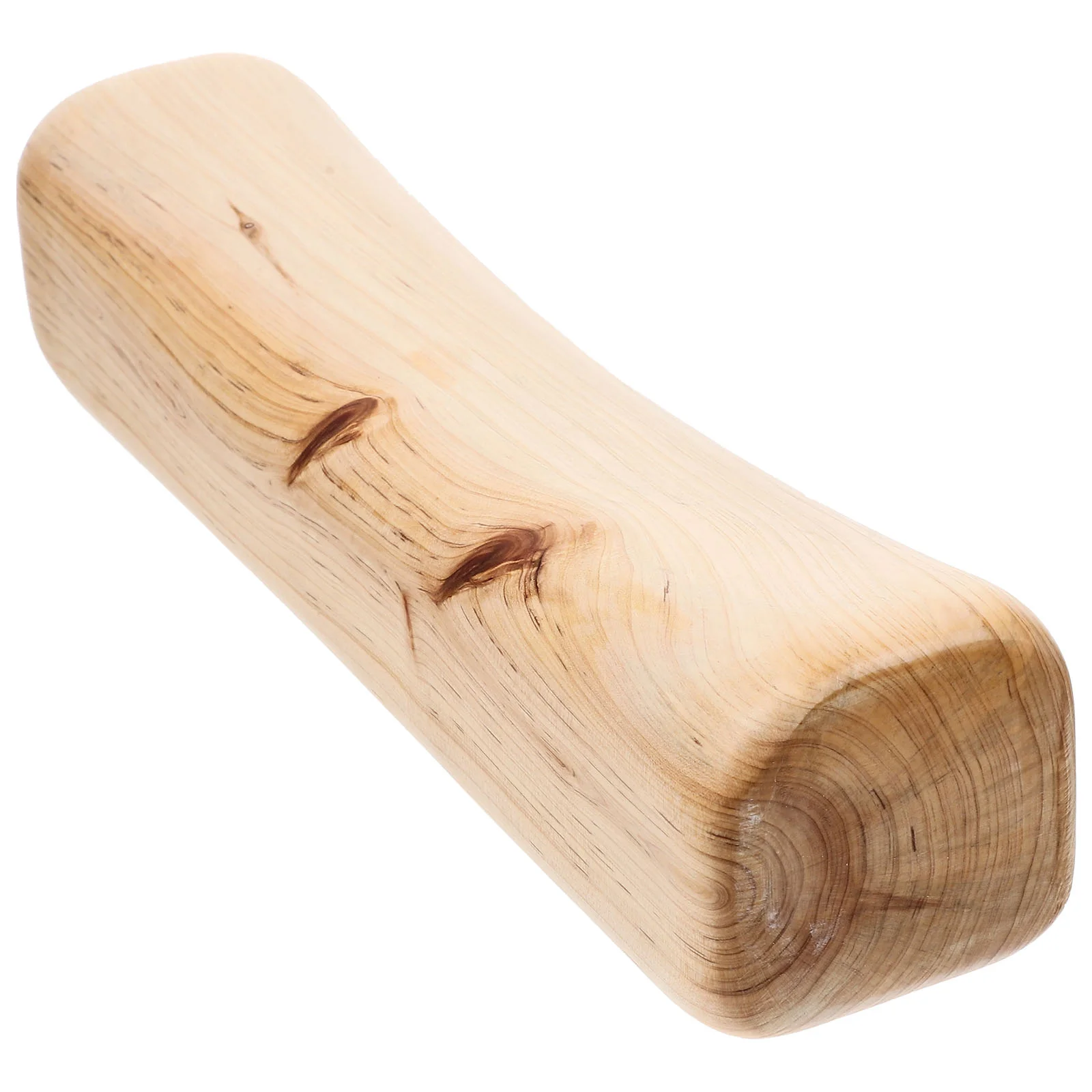 Sauna Pillow Steam Room Wooden Back Bolster Orthopedic Lumbar Spine Cervical Side Sleeping 4