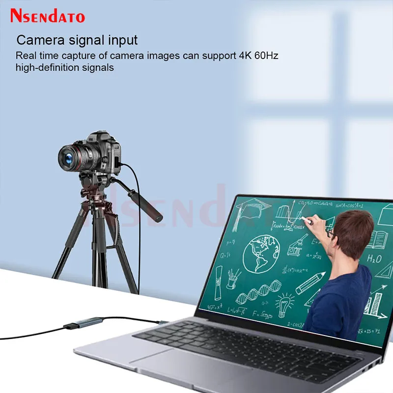 USB 3.0 HDMI Audio Video Mjpeg Capture Card 4K 60Hz USB3.0 HDMI Game Grabber Card Recorder Box For Live Streaming PC TV Monitor