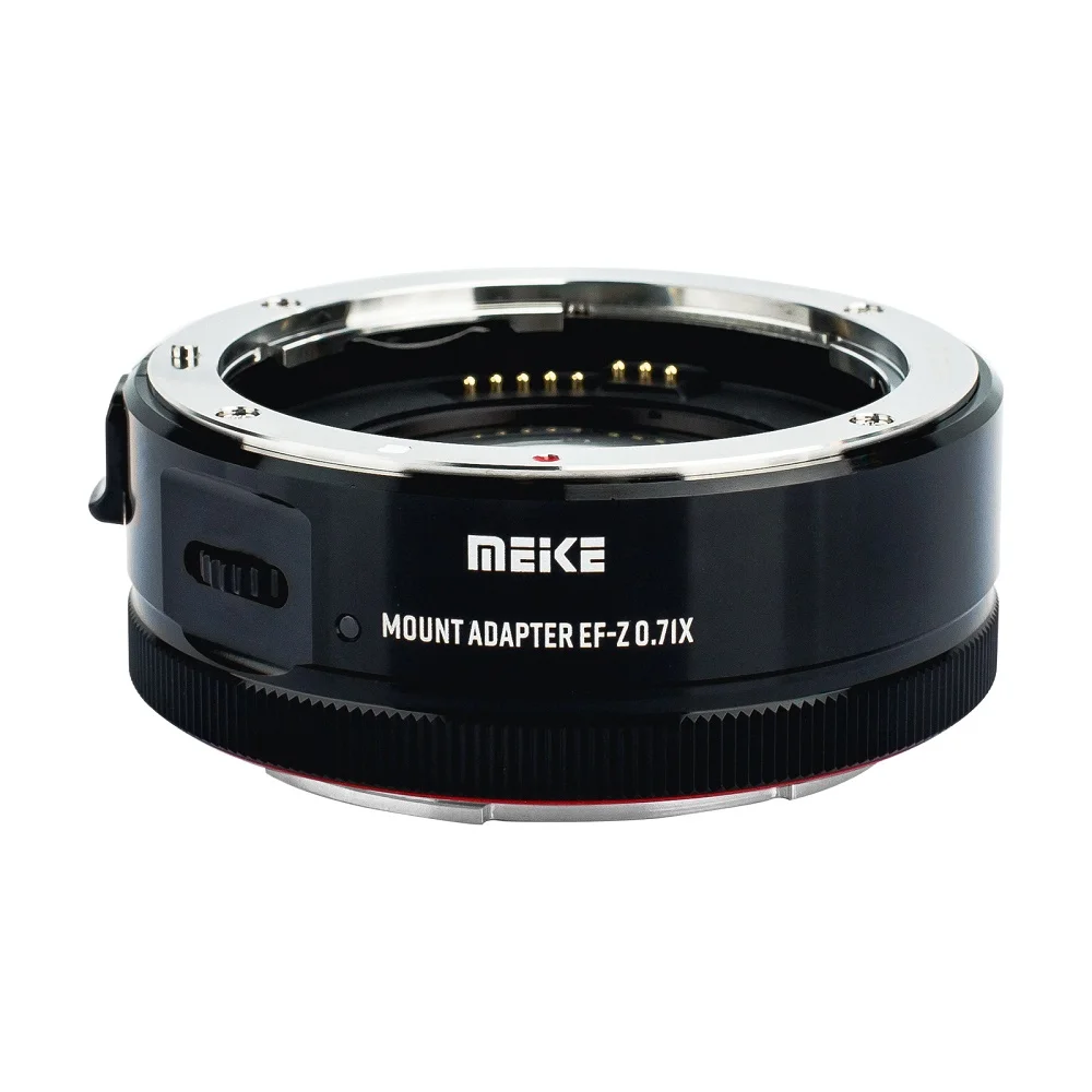 Meike Metal Auto Focus 0.71X Riduttore Speed Booster Lens Adapter Ring Per Canon Ef Mount Lens A Nikon Z Mount Z5 Z50 Z6 Z6Ii