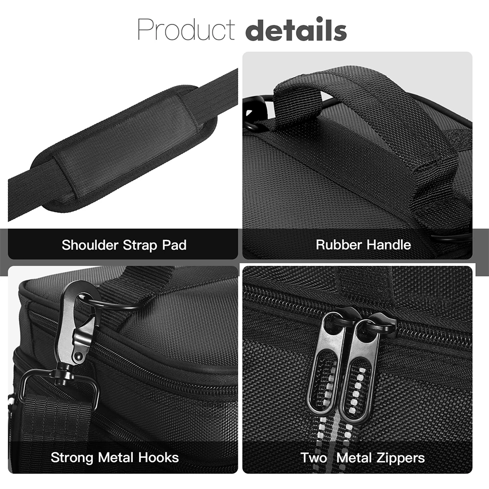 Portable Power Station Carrying Case with Shoulder Strap & Handle