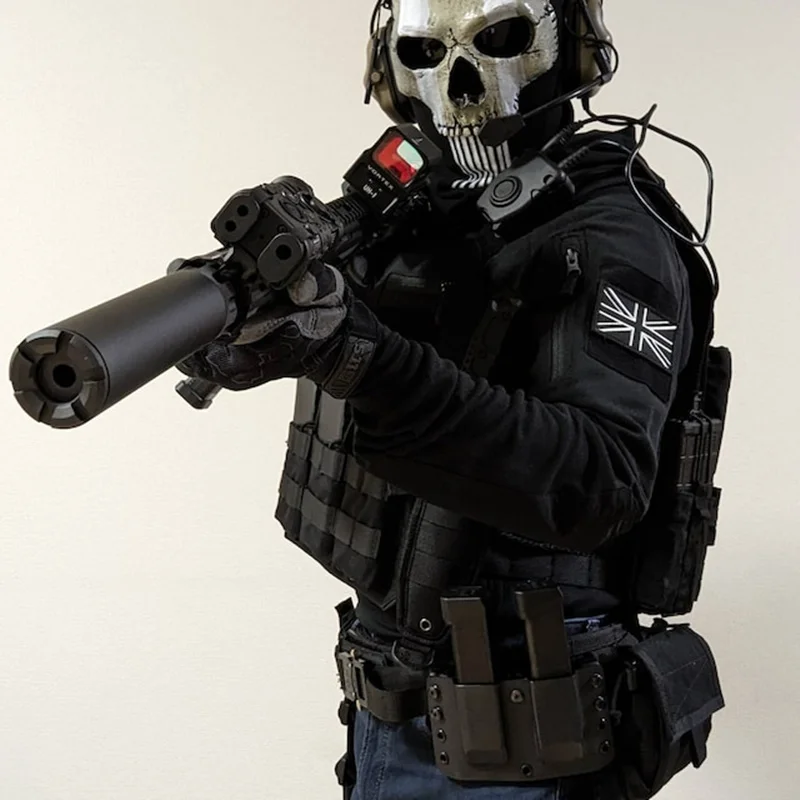 Modern Warfare Ghost Mask Operator MW2 for Airsoft or 