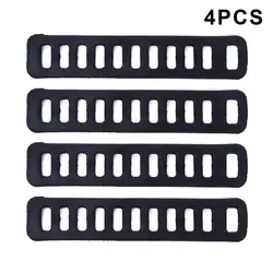 Rubber Chain Straps for Bicycle Rack and Spare Tire Mounting (4PCS)