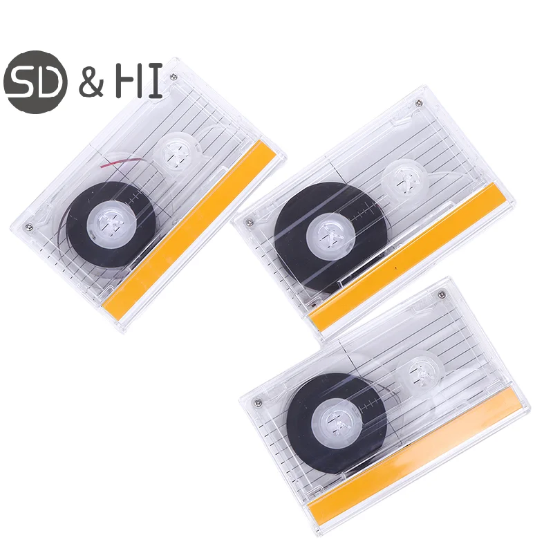 Audio Tape Recorder Standard Cassette Blank Tape 45/60/90 Minutes Magnetic Speech Music Recording