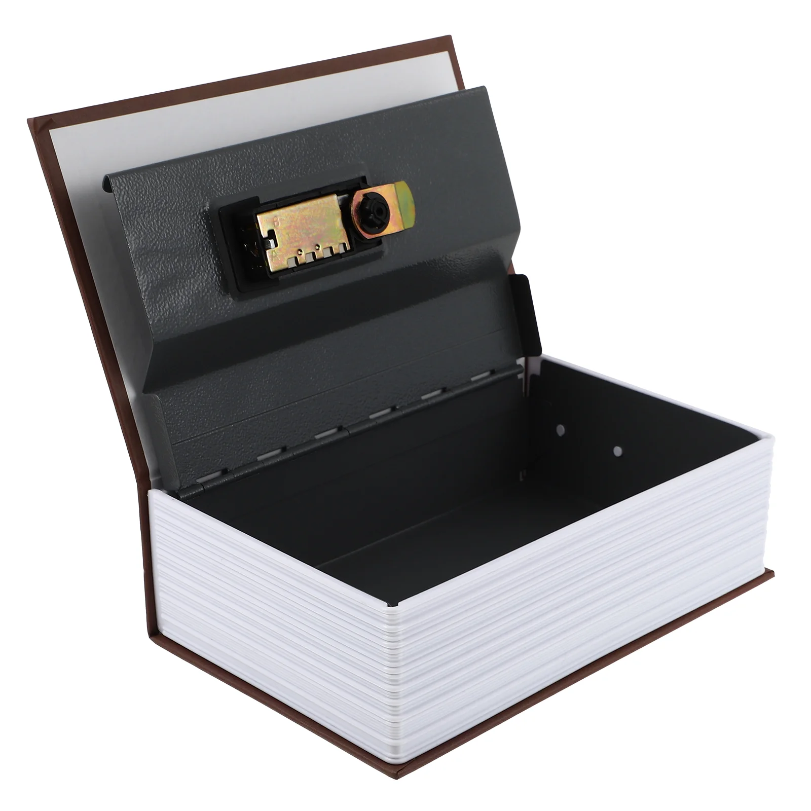 Book Safe With Lock Diversion Book Safe Storage Box Metal Safe Secret