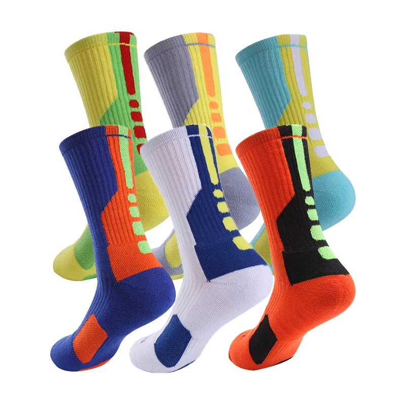 MensProfessionBasketballSocksThickCushionBlistersFreeElite