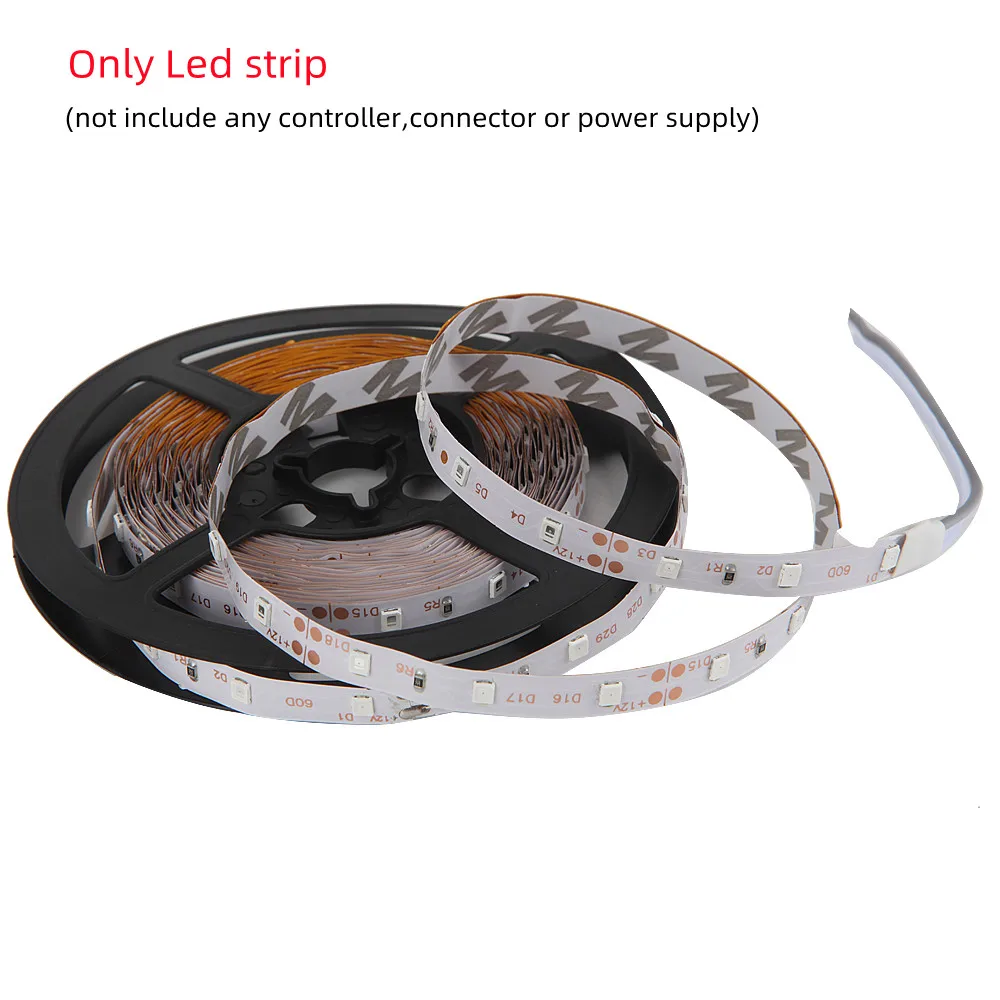 Versatile 5M RGB LED Strip Light with Flexible Multicolor Illumination