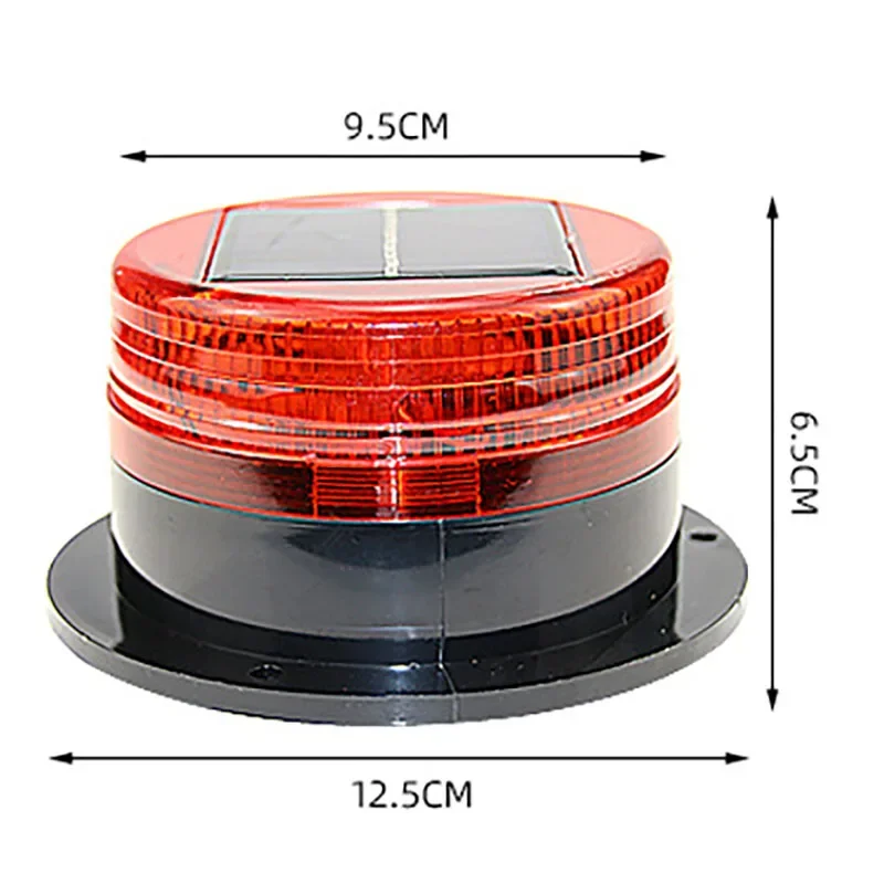 Magnetic Car Roof Blinking Light High-light Energy Efficient Night LED Solar Warning Light led warning light Emergency Signal Automatic Sensor