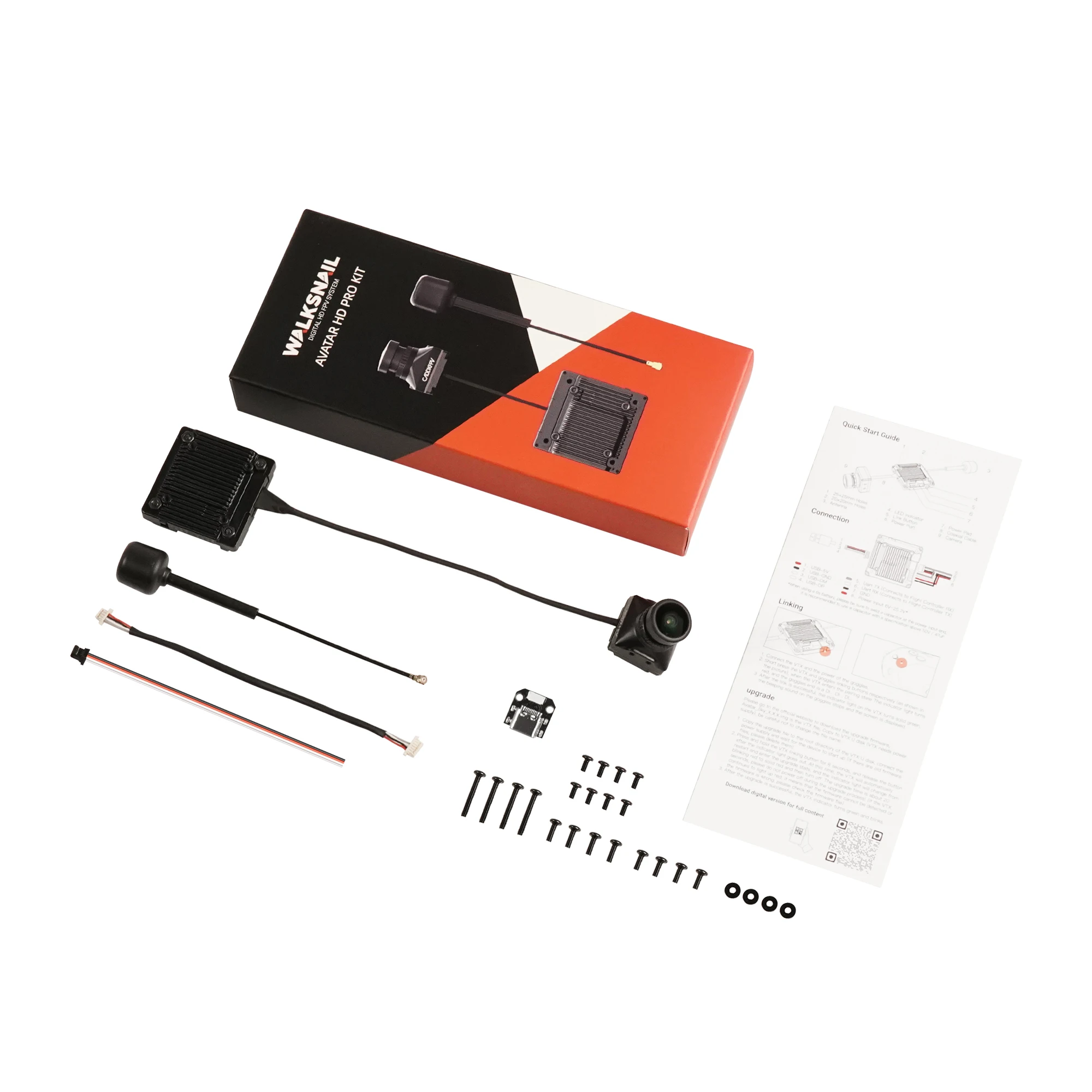 CADDX Walksnail Avatar HD Pro Kit V2/Avatar HD Kit V2 With Gyroflow 8G 1080P HD Camera for FPV Freestyle Drones DIY Parts thumbnail 6