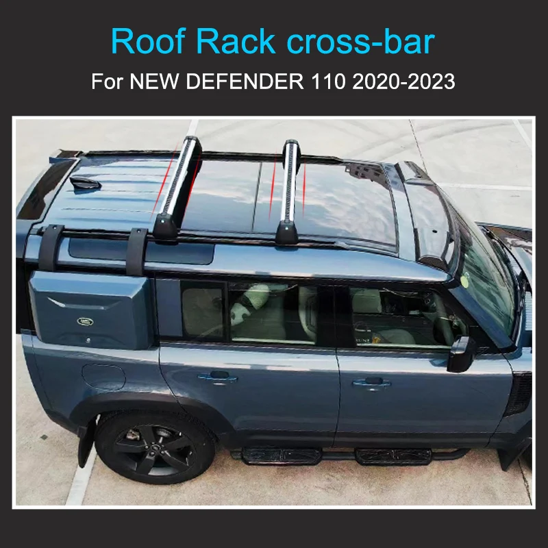 ランドローバーディフェンダー110 130 2020-2025用ルーフクロスバー