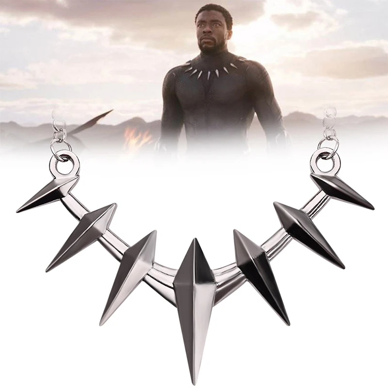 DisneyMarvelAvengersBlackPantherNecklaceWolfToothNecklaceMovie