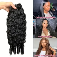 Extensions de cheveux humains bouclés birmans, qualité cheveux humains, ondulations profondes, mèches brutes, double tirage, extensions de cheveux vietnamiens 6