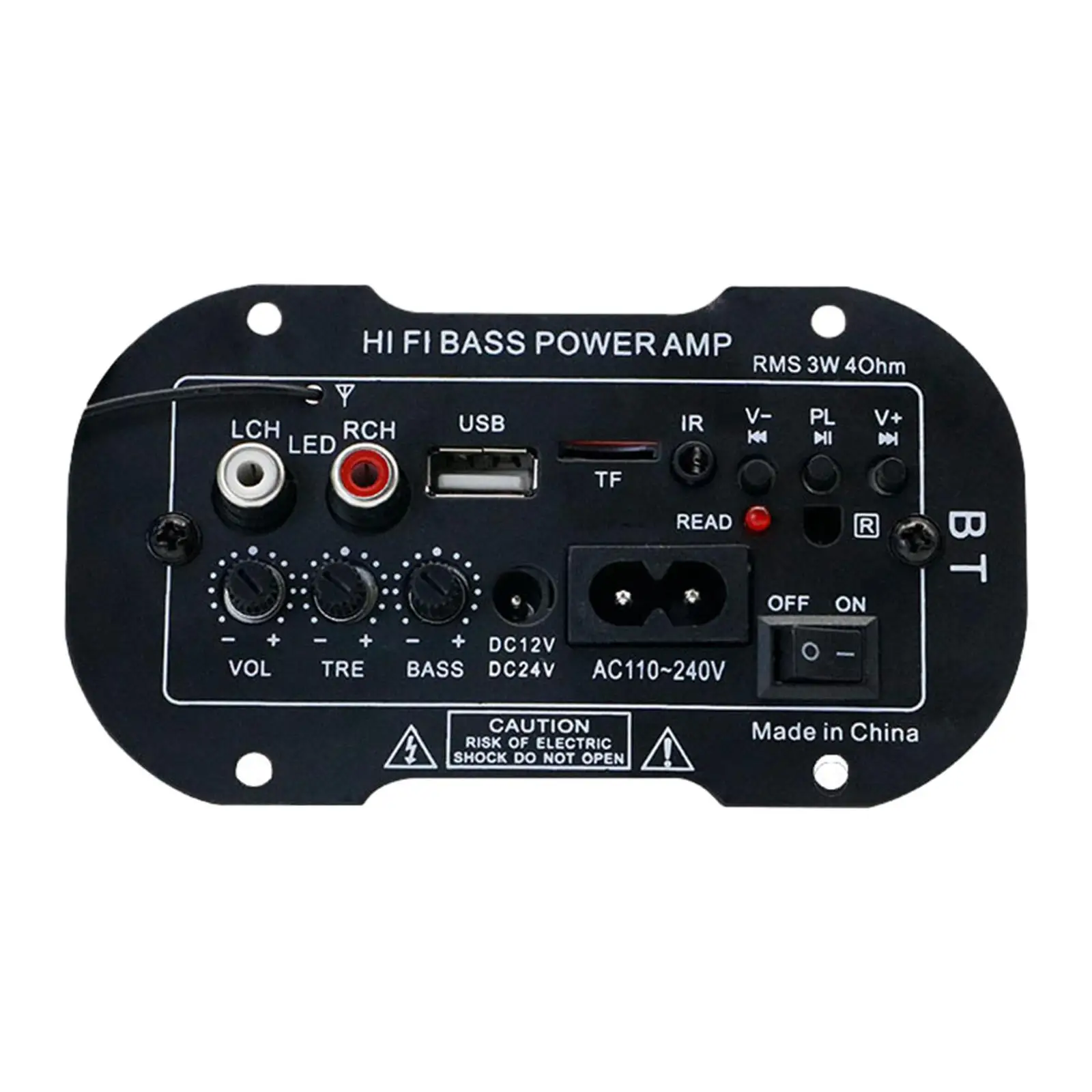 Mini Amplifier Board US Adapter HiFi Stereo Amplifier for Store Speakers DIY