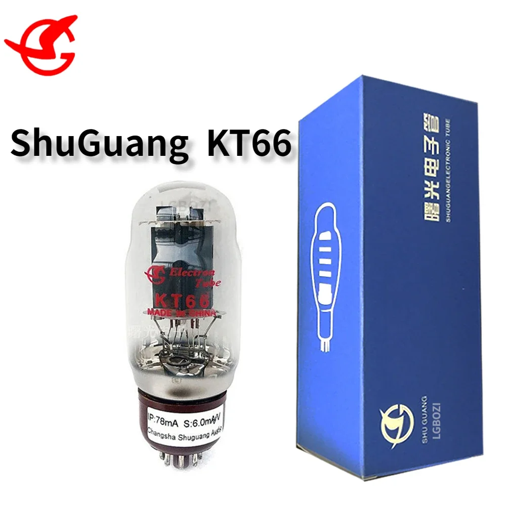 ShuGuang Vacuum Tube KT66 Electronic Tube Replaces 6P3P 6L6 350C Factory Tested and Precisely Matched Bluetooth Amplifier 3