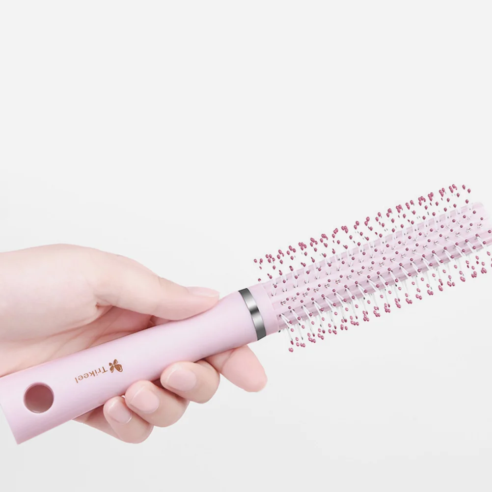 Round Hair Brush Roller Household Hairbrushes for Women Blow Drying Travel Abs Small Miss Curling Short Styling
