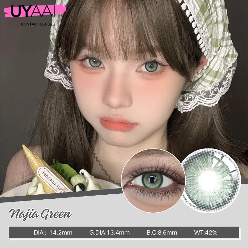Vibrant Purple Eye Color Lenses for Women - Free Shipping Included