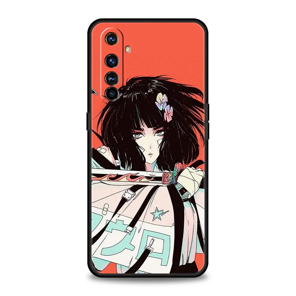 Japanese Style Anime Girl Phone Case - Artistic Cover
