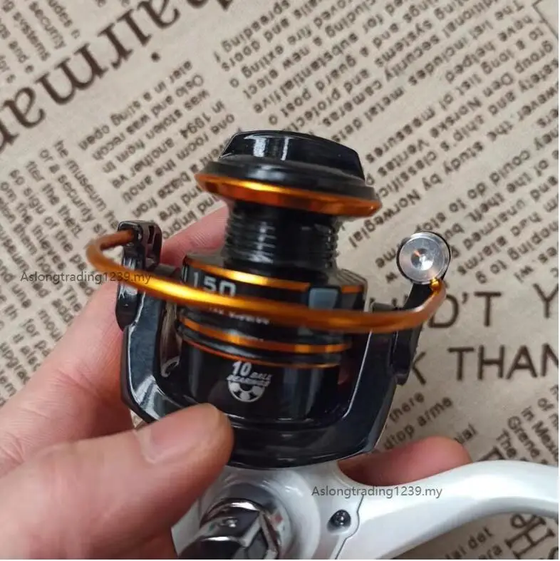 All Metal Spool Mini Fishing Reel Small Wheel Pocket 500 Size Spinning  Metal Wire Line Cup Raft Rock Ice Angle