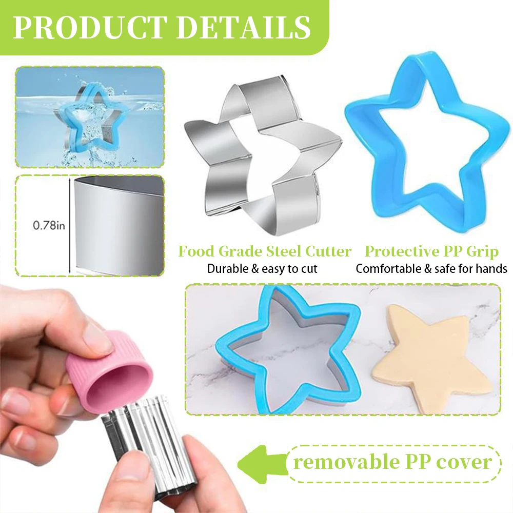 Sandwich Cutters for Children Kids Dinosaur Heart Star Mickey Fruit Vegetable Shapes Cutters Bread Toast Food Cookie Molds bread cutter dough cutter pizza cutter