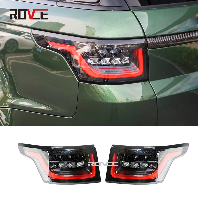 Fanale Posteriore LED Rosso Per Range Rover Sport L494 2018-2021 | Sinistro | Con Luce Stop E Retromarcia | OEM LR116468/LR116471 | ABS Impermeabile