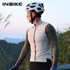 INBIKE Men's Cycling Jersey Slim Fit Winter Long Sleeve Fleece Thermal Bike Clothing Full Zip Biking Bicycle Shirt Cold Weather 1