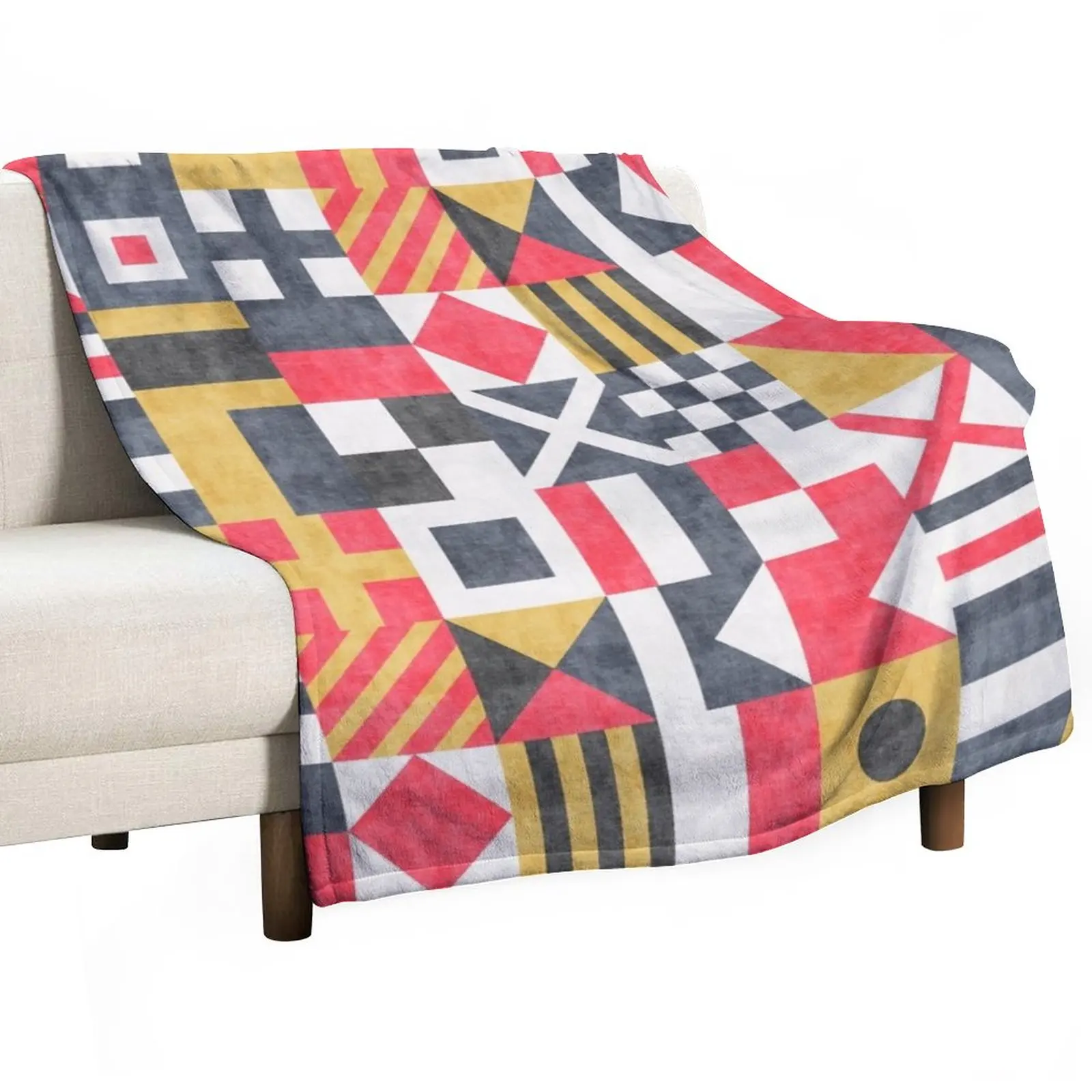 

Nautical Flags - maritime vintage Throw Blanket Flannel Fabric bed plaid Loose warm for winter Blankets