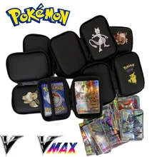 

Pokemon Random 1 Card Pack English Spanish French GX V VMAX Card Cartoon Pikachu Energy Card Children's Animation Toys And Gifts