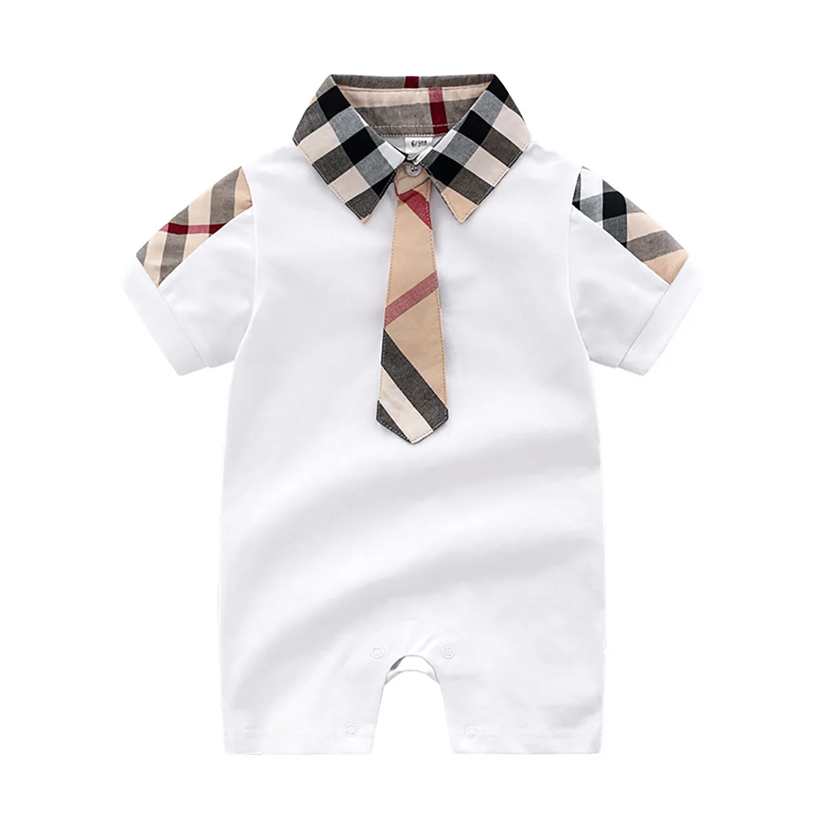 Gentle Tux Summer Baby Romper 7