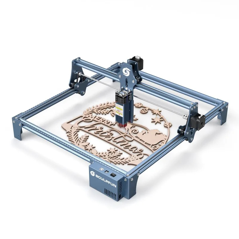 

SCULPFUN S9 90W Stainless Steel 410*420mm Engraving Area Wooden Laser Engraving Machine
