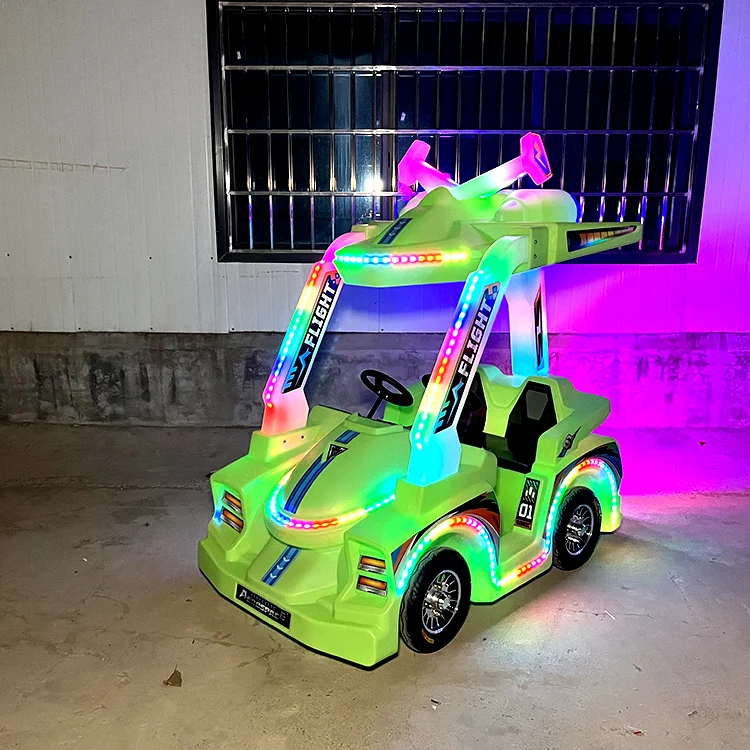 Amusement Park Riding Machines Playground Commercial Use Equipment Electric Kids Battery Bumper Cars