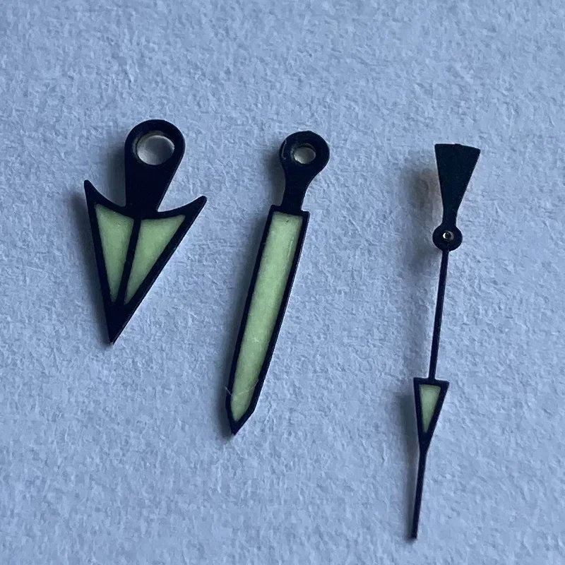 

Watch Modify Parts Black Super Green Luminous Monster Watch Hand Suitable For NH35/36 Automatic Movement