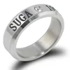 ARMY Jimin Jung Kook V J-HOPE Jin Rap Monst SUGA Rm Rhinestone Titanium Steel Finger Ring Inner 18mm Original Kpop Jewelry Gifts 5