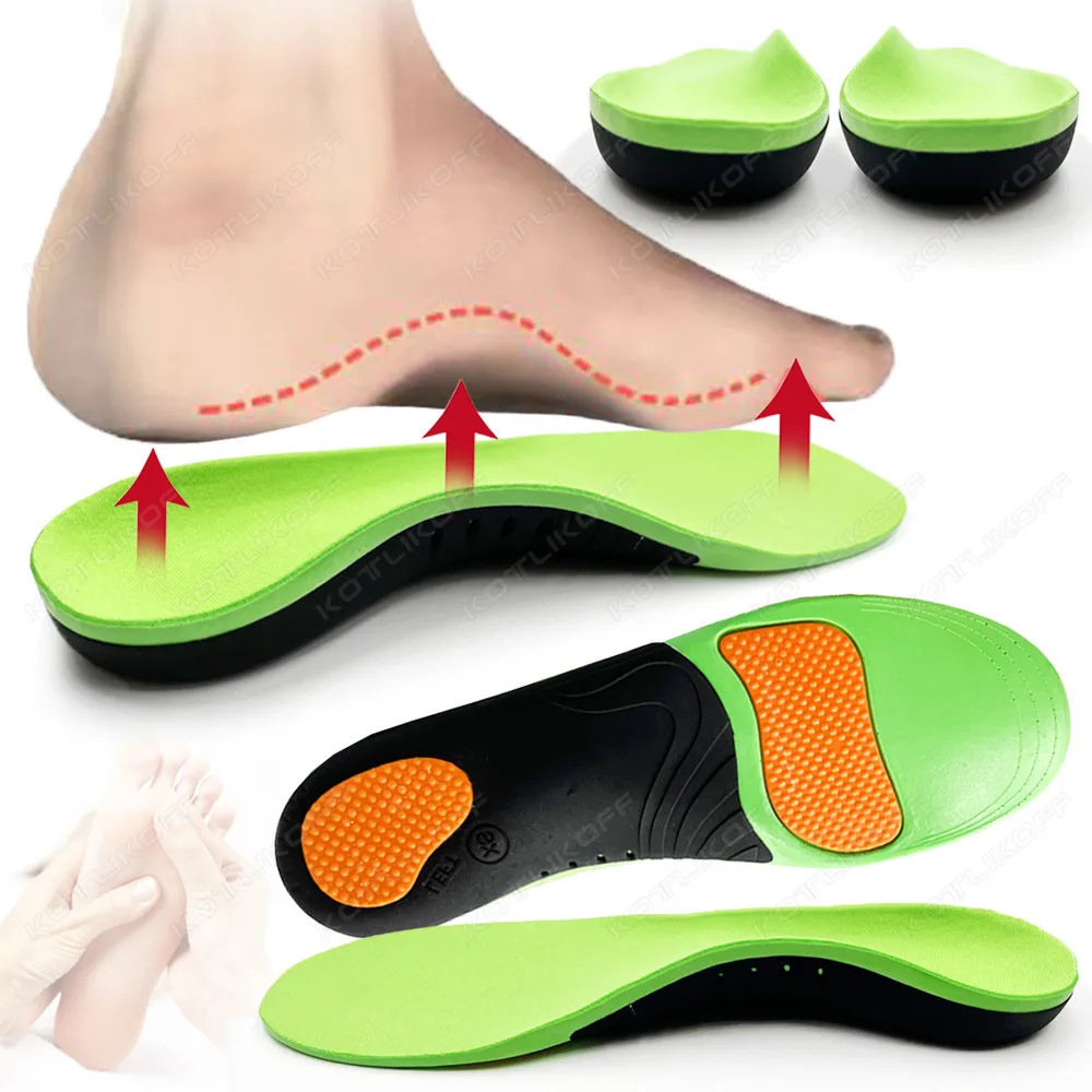 Best Orthopedic Insoles For Shoes Sole Severe Flat Feet Arch Support