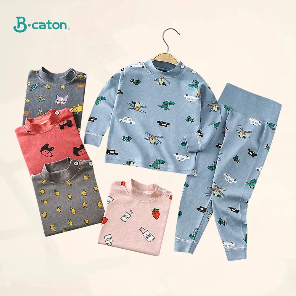 Kids Cotton Pajamas Set 3