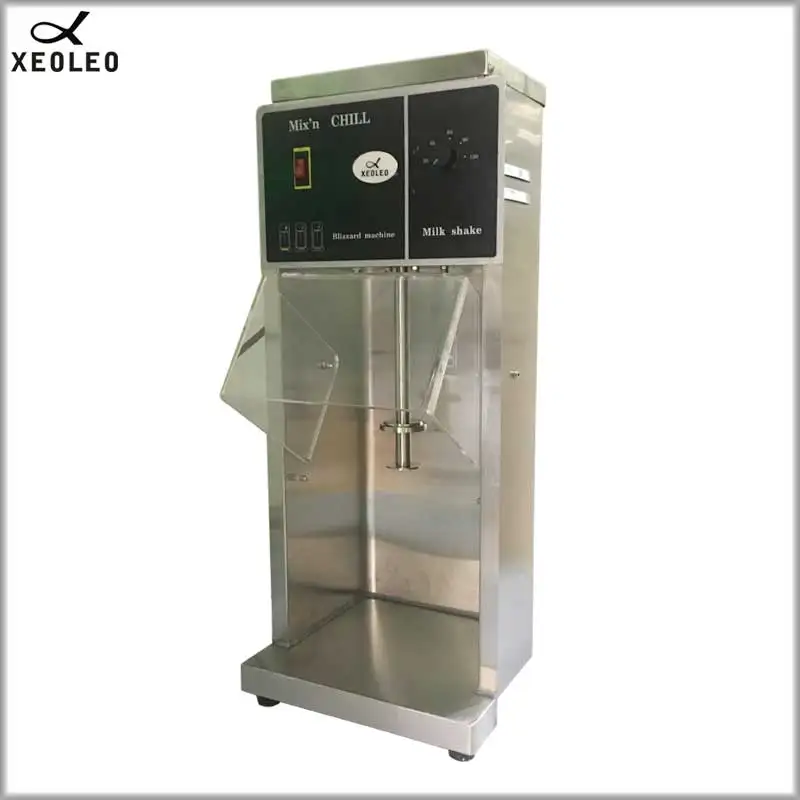 

XEOLEO Ice cream mixer 3400rpm Milkshaker 350W Milk shaking machine MC Flurry maker Stepless Adjust Blizzard